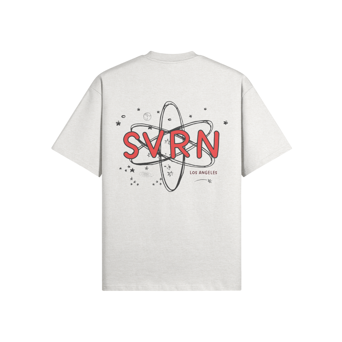 SVRN LA Scribble Heavyweight T-Shirt