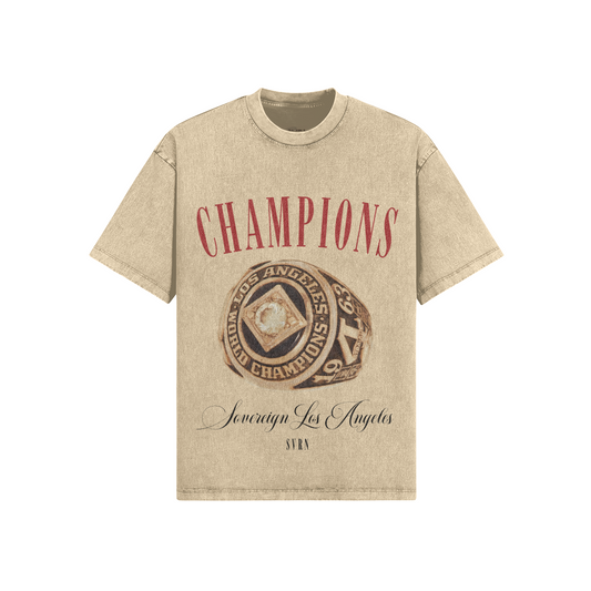 SVRN LA Vintage World Champs T-Shirt